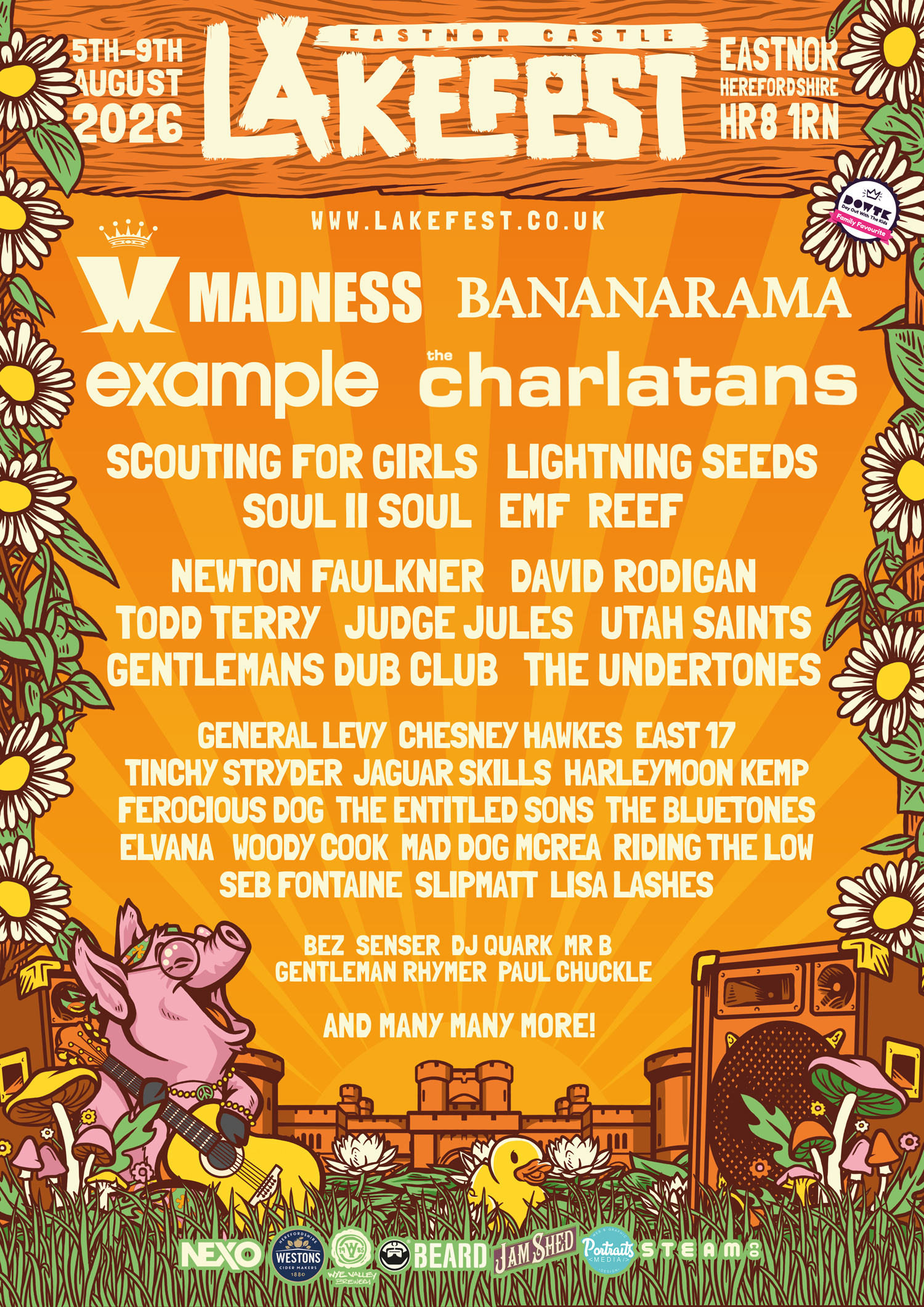 Lakefest 2026: Music, Magic & Memories by the Lake – Competition time!!